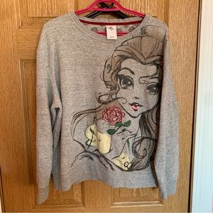 Disney Belle Crewneck Sweatshirt
